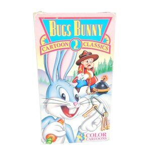 BUGS BUNNY Cartoon Classics 2 vintage VHS in original paper case